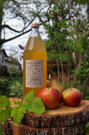 Jus de pommes poires